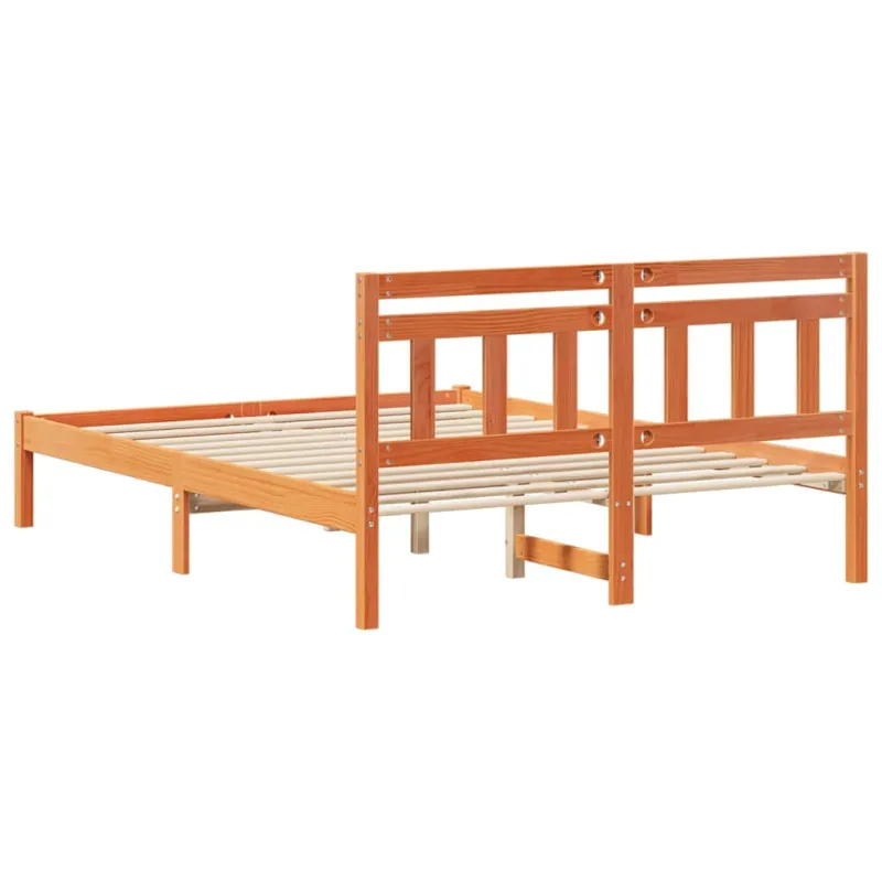 Lovos rėmas Ruda 120 x 190 cm Kietos pušies mediena