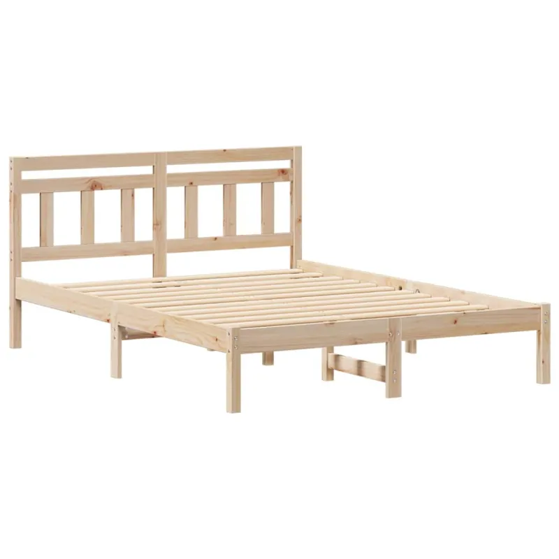 Lovos rėmas Ruda 140 x 190 cm Kietos pušies mediena