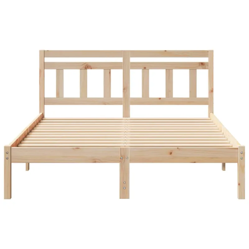 Lovos rėmas Ruda 140 x 190 cm Kietos pušies mediena