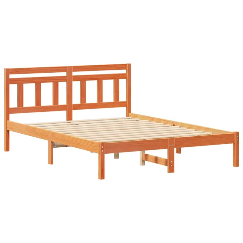 Lovos rėmas Ruda 140 x 190 cm Kietos pušies mediena