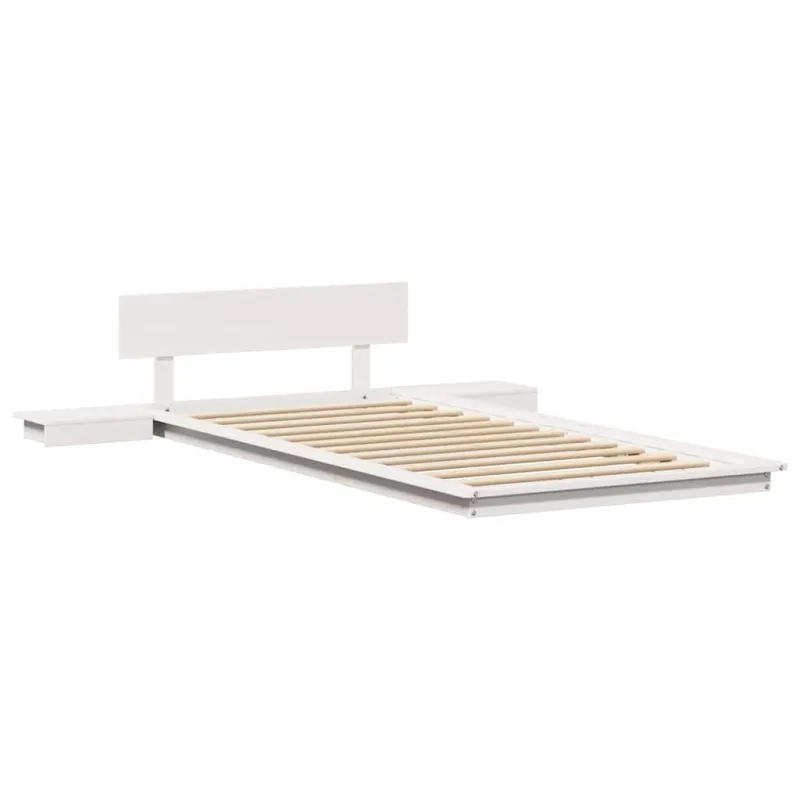 Lovos rėmas Balta 80 x 200 cm Medis