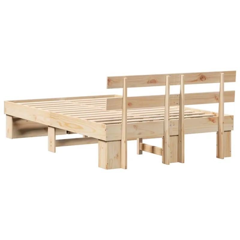 Lovos rėmas Ruda 120 x 190 cm Kietos pušies mediena