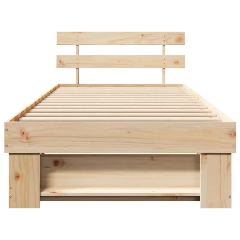 Lovos rėmas Ruda 90 x 200 cm Kietos pušies mediena