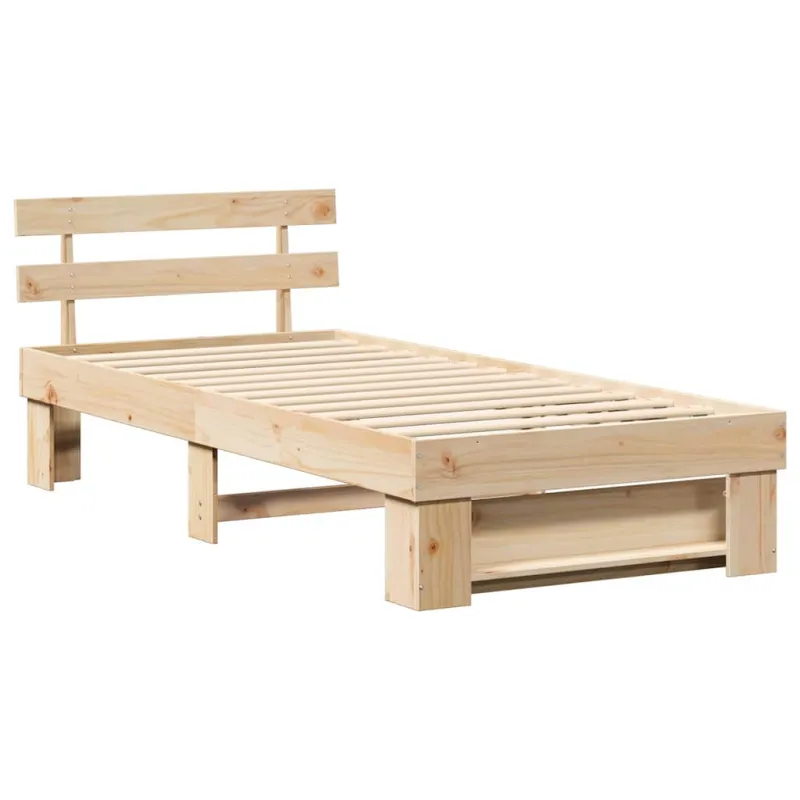 Lovos rėmas Ruda 75 x 190 cm Kietos pušies mediena