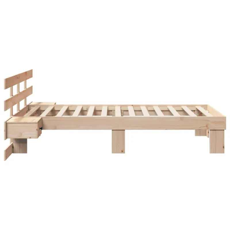 Lovos rėmas Ruda 90 x 200 cm Kietos pušies mediena