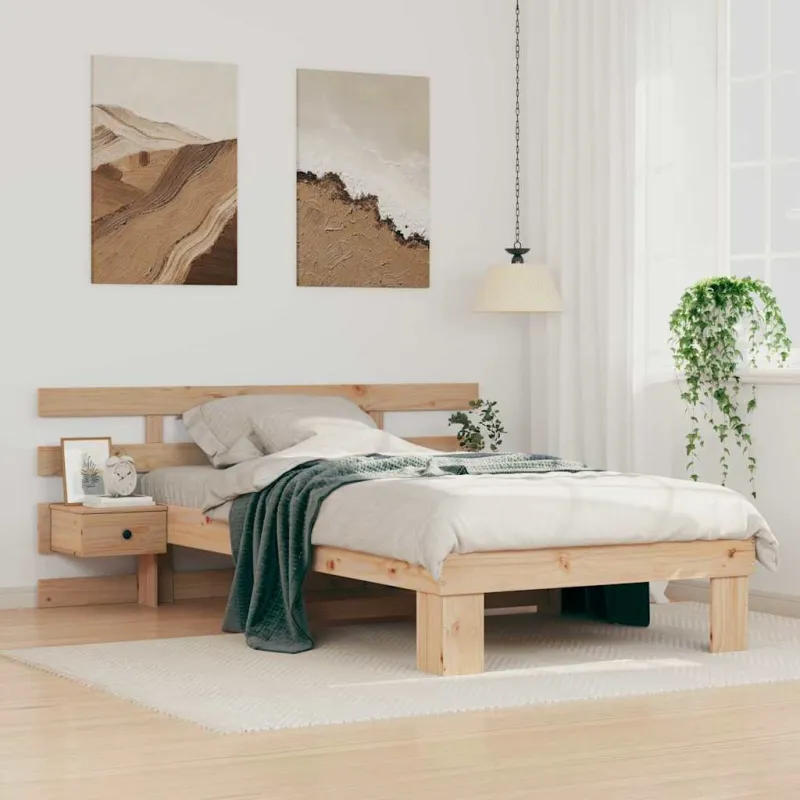 Lovos rėmas Ruda 80 x 200 cm Kietos pušies mediena
