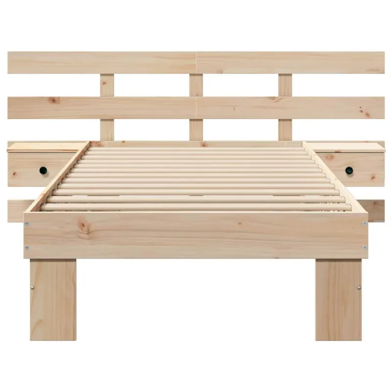 Lovos rėmas Ruda 90 x 190 cm Kietos pušies mediena