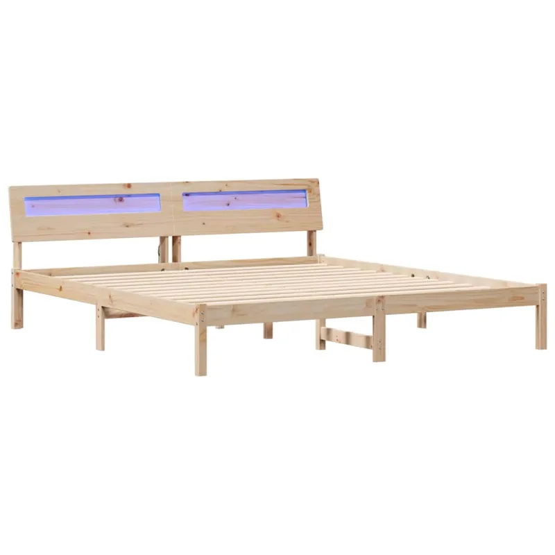 Lovos rėmas Ruda 180 x 200 cm Kietos pušies mediena