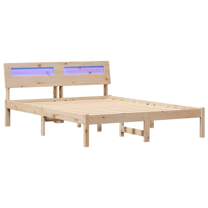 Lovos rėmas Ruda 120 x 200 cm Kietos pušies mediena