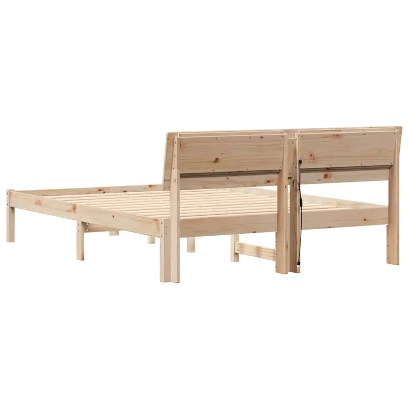 Lovos rėmas Ruda 140 x 190 cm Kietos pušies mediena