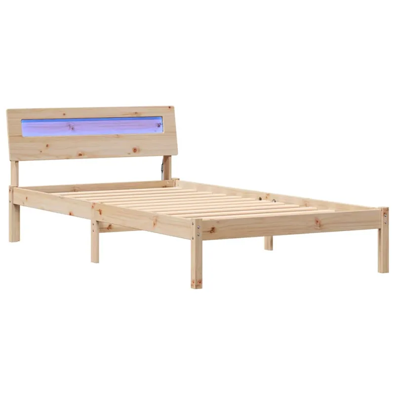 Lovos rėmas Ruda 90 x 190 cm Kietos pušies mediena