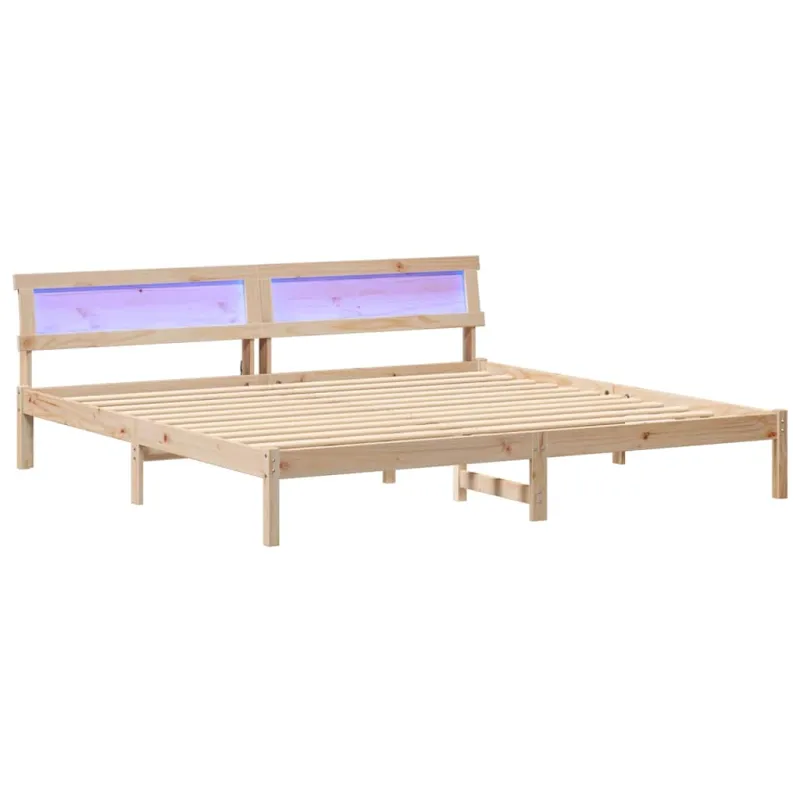 Lovos rėmas Ruda 180 x 200 cm Kietos pušies mediena
