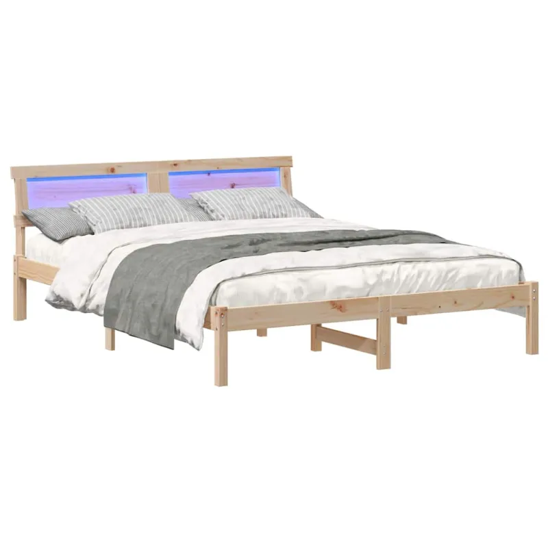 Lovos rėmas Ruda 150 x 200 cm Kietos pušies mediena