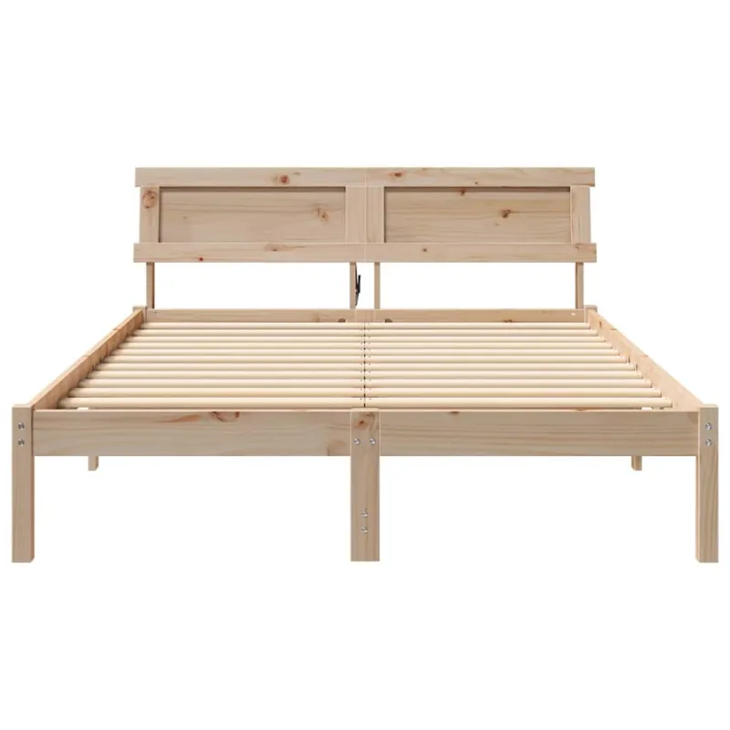 Lovos rėmas Ruda 120 x 190 cm Kietos pušies mediena