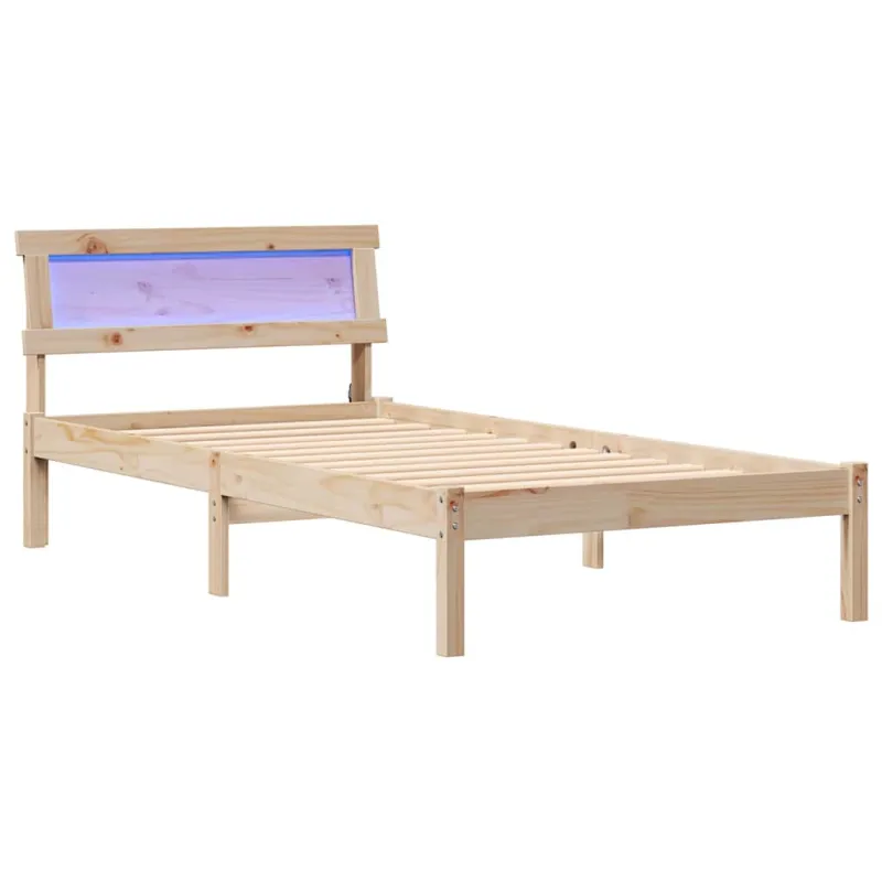 Lovos rėmas Ruda 90 x 200 cm Kietos pušies mediena