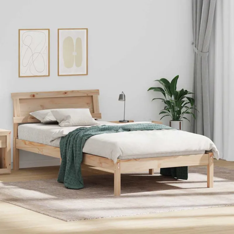 Lovos rėmas Ruda 90 x 190 cm Kietos pušies mediena