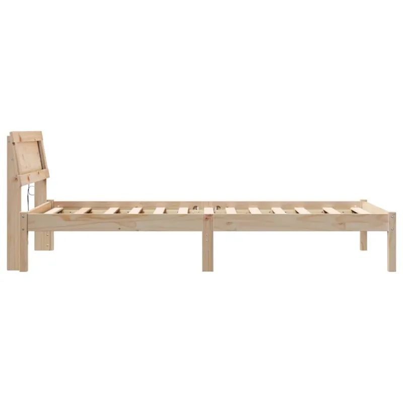 Lovos rėmas Ruda 75 x 190 cm Kietos pušies mediena