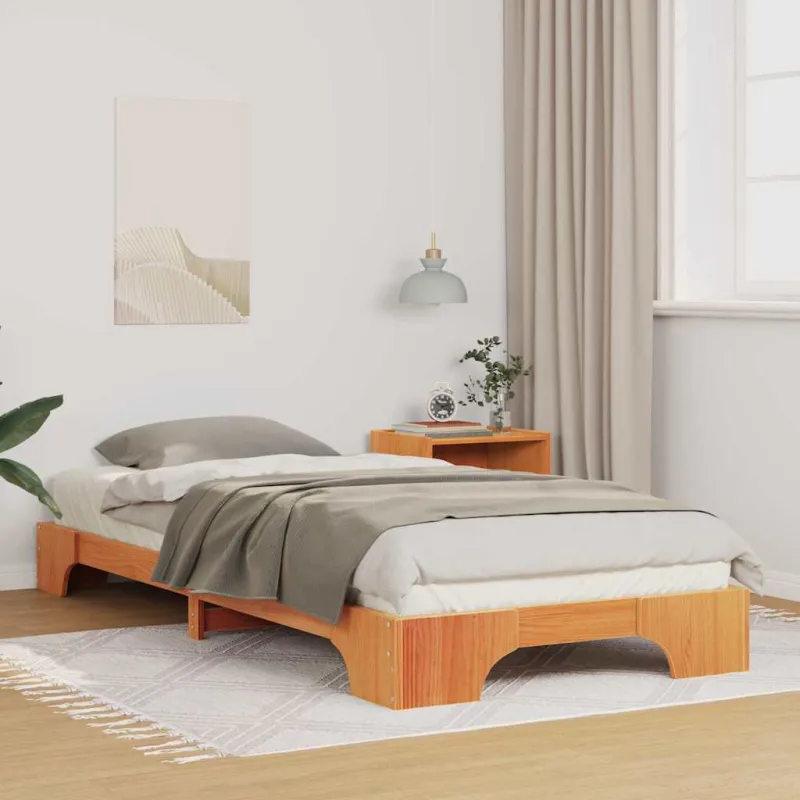 Lovos rėmas Ruda 80 x 210 cm Kietos pušies mediena