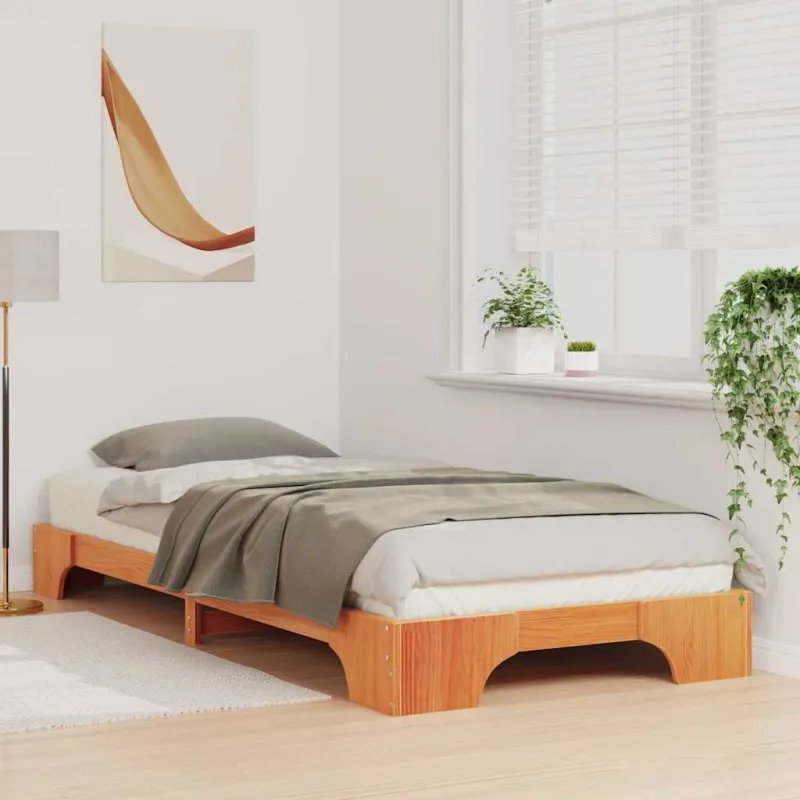 Lovos rėmas Ruda 90 x 210 cm Kietos pušies mediena
