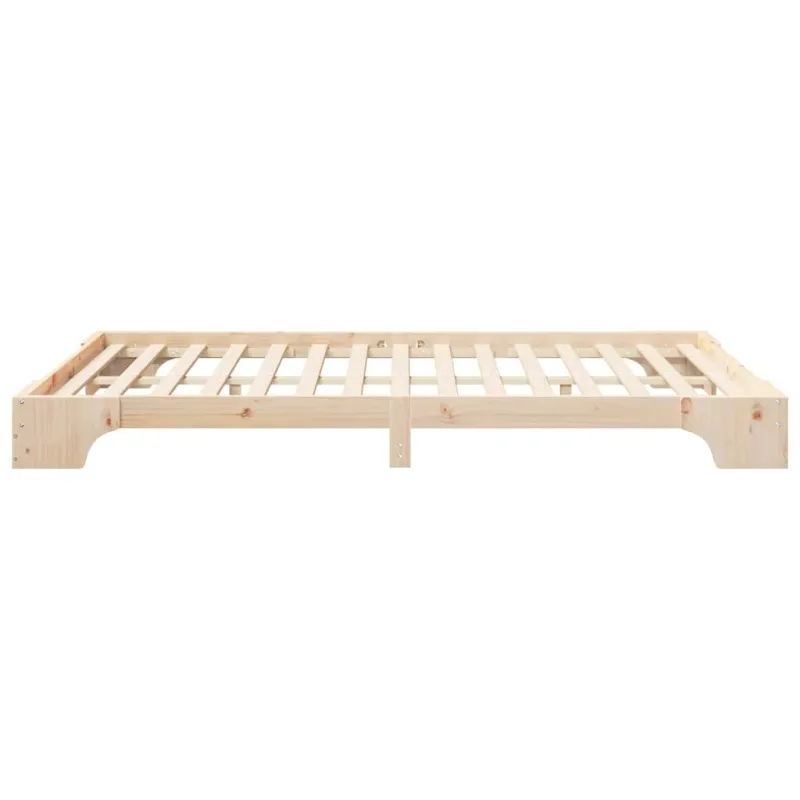 Lovos rėmas Ruda 140 x 210 cm Kietos pušies mediena
