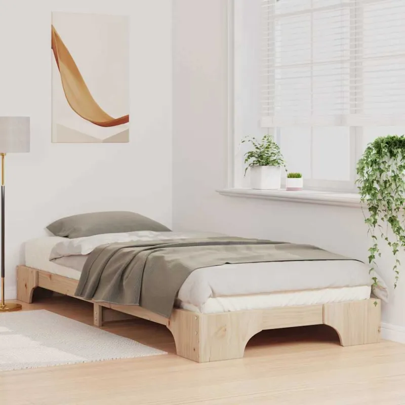 Lovos rėmas Ruda 80 x 220 cm Kietos pušies mediena