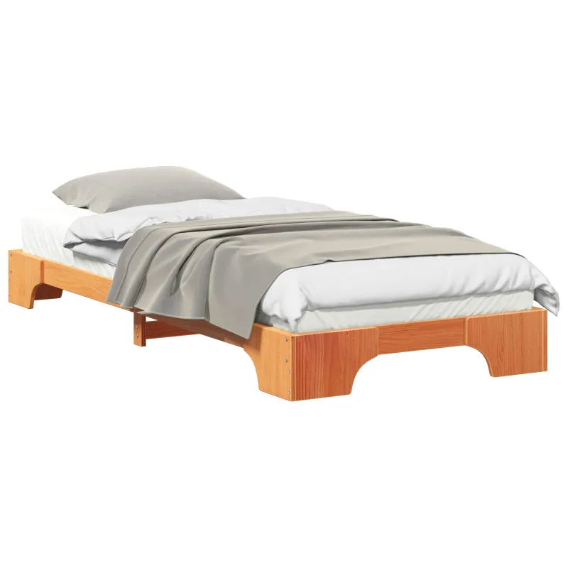Lovos rėmas Ruda 80 x 220 cm Kietos pušies mediena