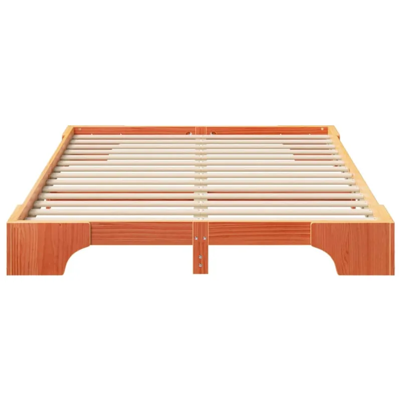 Lovos rėmas Ruda 140 x 220 cm Kietos pušies mediena