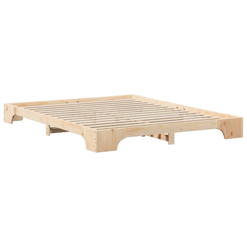 Lovos rėmas Ruda 160 x 220 cm Kietos pušies mediena