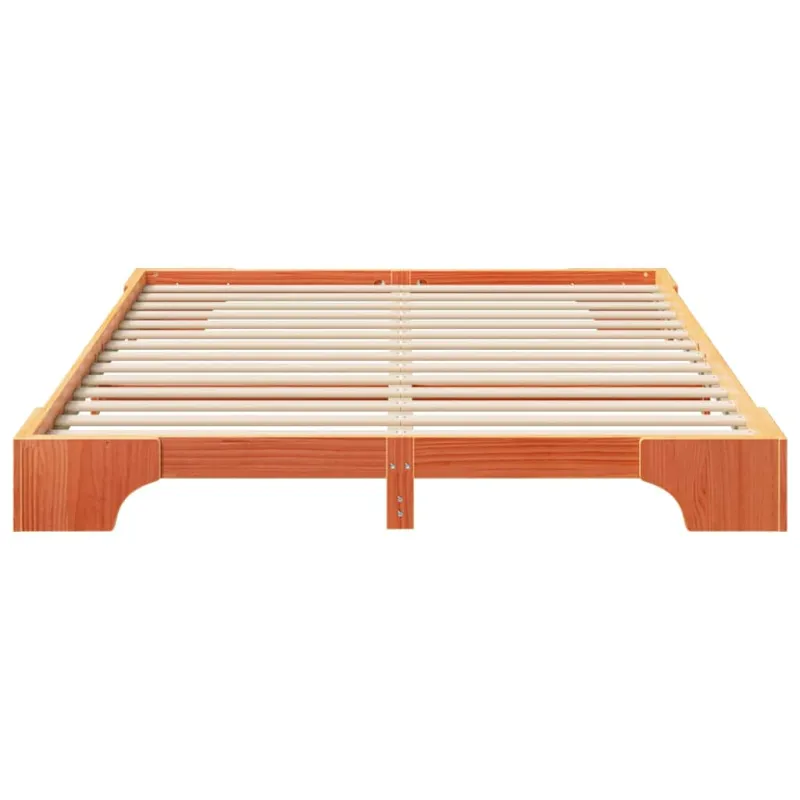 Lovos rėmas Ruda 160 x 220 cm Kietos pušies mediena