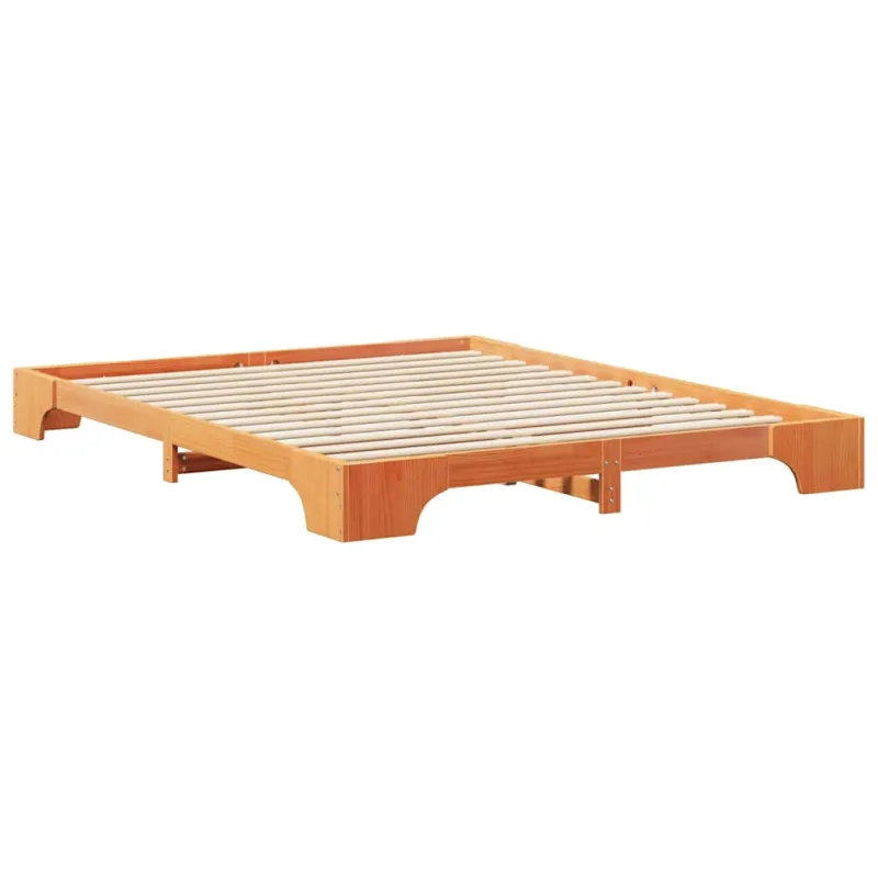 Lovos rėmas Ruda 160 x 220 cm Kietos pušies mediena