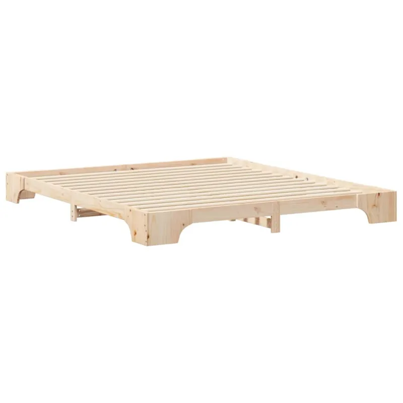 Lovos rėmas Ruda 180 x 220 cm Kietos pušies mediena