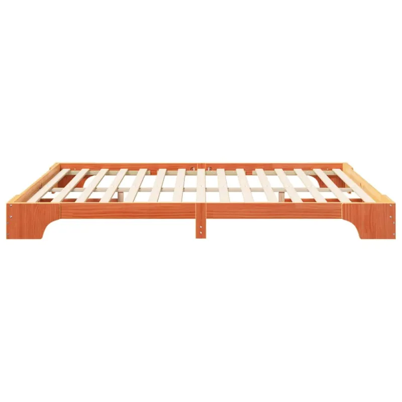 Lovos rėmas Ruda 200 x 220 cm Kietos pušies mediena