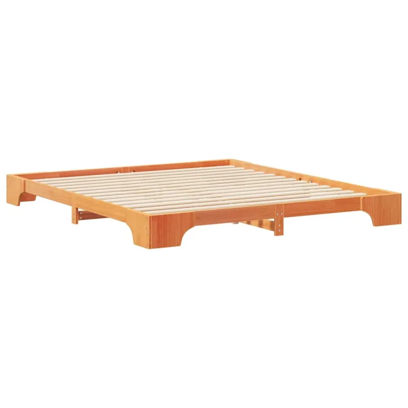 Lovos rėmas Ruda 200 x 220 cm Kietos pušies mediena