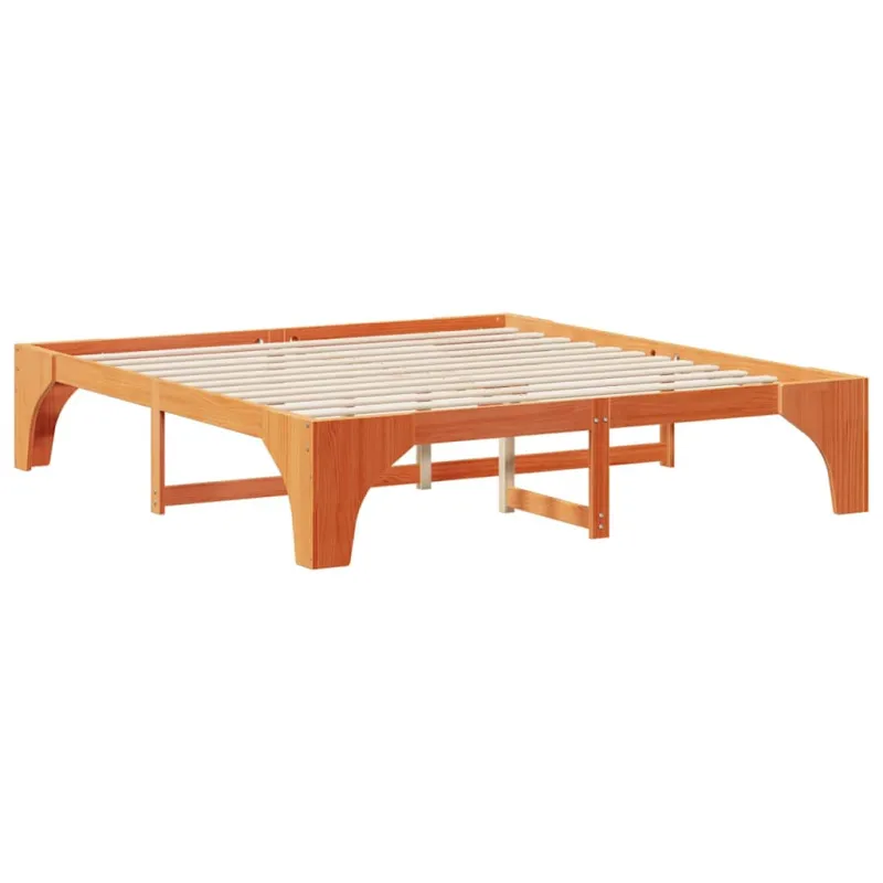 Lovos rėmas Ruda 180 x 200 cm Kietos pušies mediena