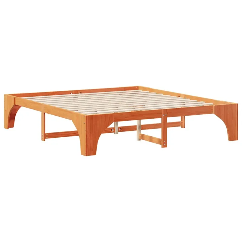 Lovos rėmas Ruda 180 x 200 cm Kietos pušies mediena