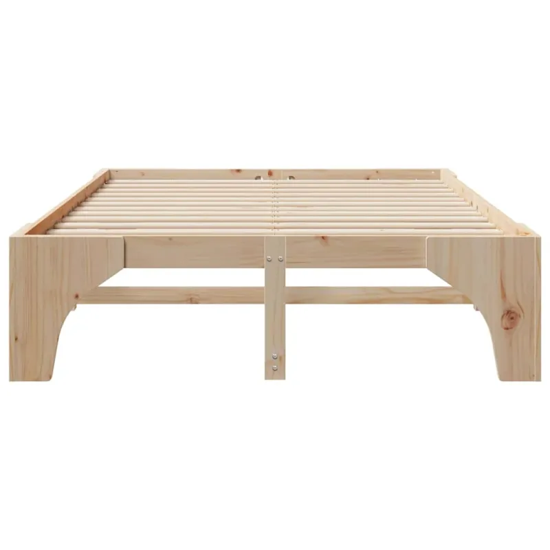 Lovos rėmas Ruda 150 x 200 cm Kietos pušies mediena