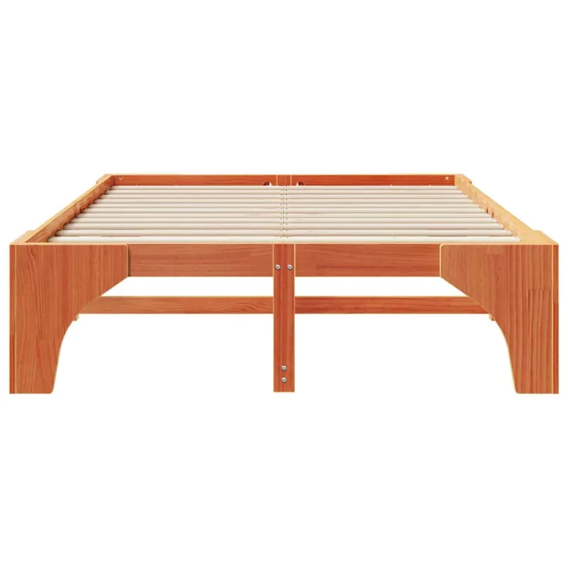 Lovos rėmas Ruda 150 x 200 cm Kietos pušies mediena