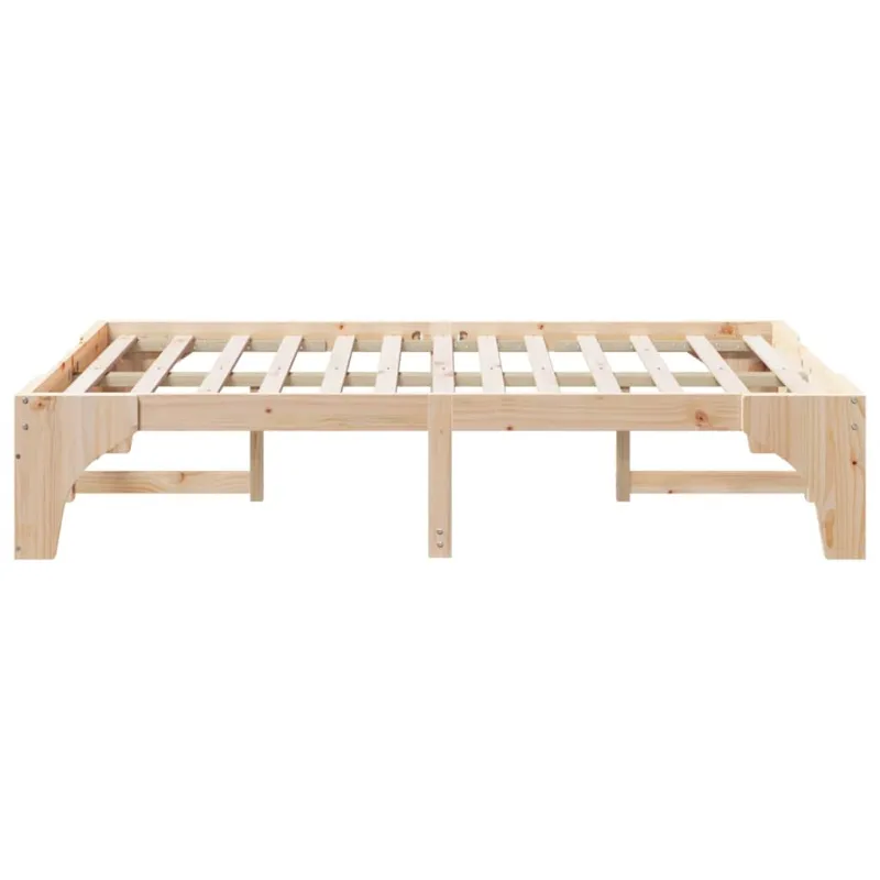 Lovos rėmas Ruda 135 x 190 cm Kietos pušies mediena