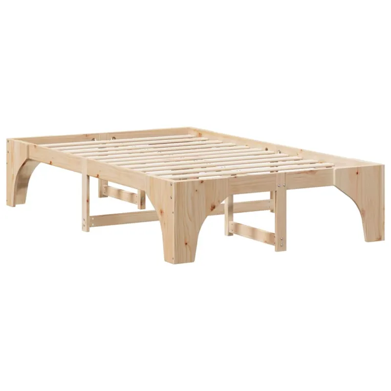 Lovos rėmas Ruda 135 x 190 cm Kietos pušies mediena