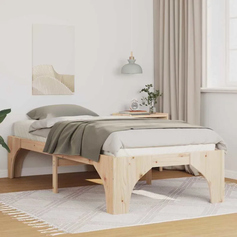 Lovos rėmas Ruda 80 x 200 cm Kietos pušies mediena