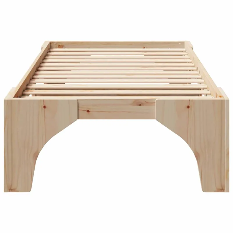 Lovos rėmas Ruda 90 x 190 cm Kietos pušies mediena