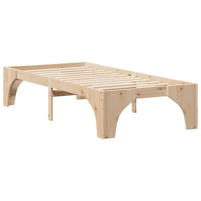 Lovos rėmas Ruda 75 x 190 cm Kietos pušies mediena