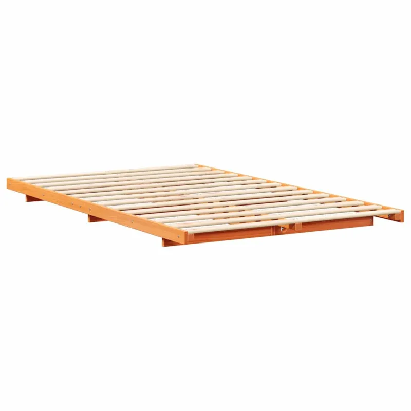 Lovos rėmas Vaško ruda 140 x 190 cm Kietos pušies mediena