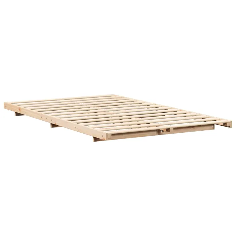 Lovos rėmas Ruda 135 x 190 cm Kietos pušies mediena