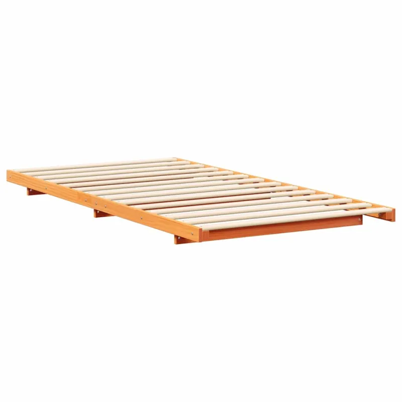 Lovos rėmas Vaško ruda 100 x 210 cm Kietos pušies mediena