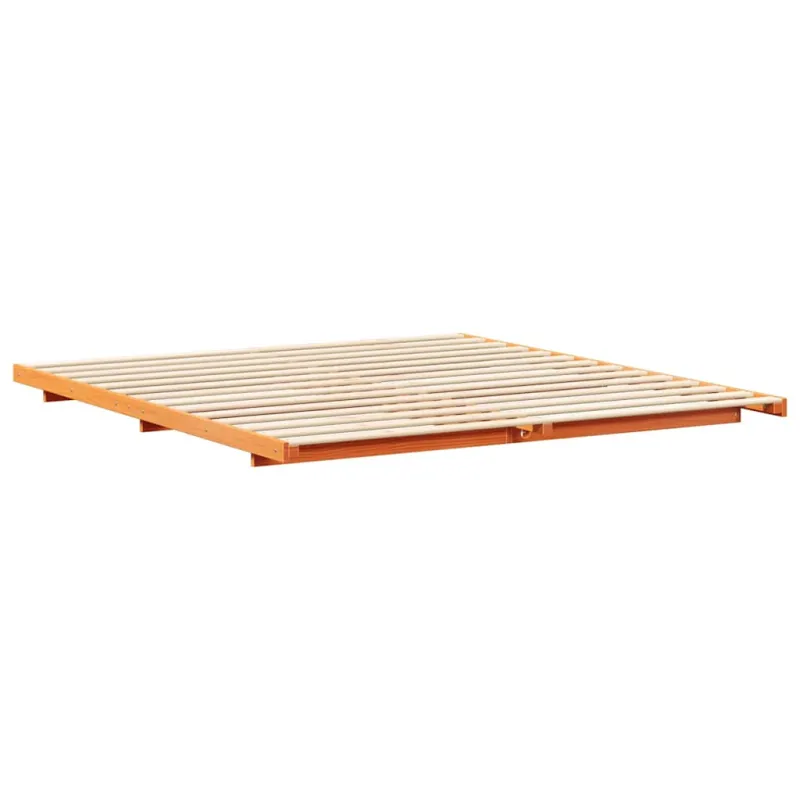 Lovos rėmas Vaško ruda 180 x 210 cm Kietos pušies mediena