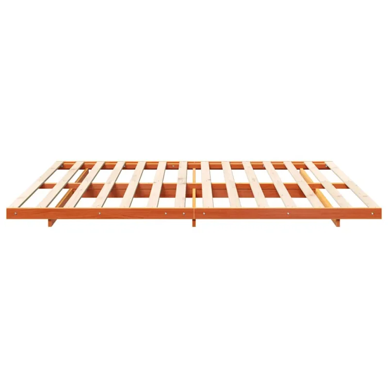 Lovos rėmas Vaško ruda 180 x 210 cm Kietos pušies mediena