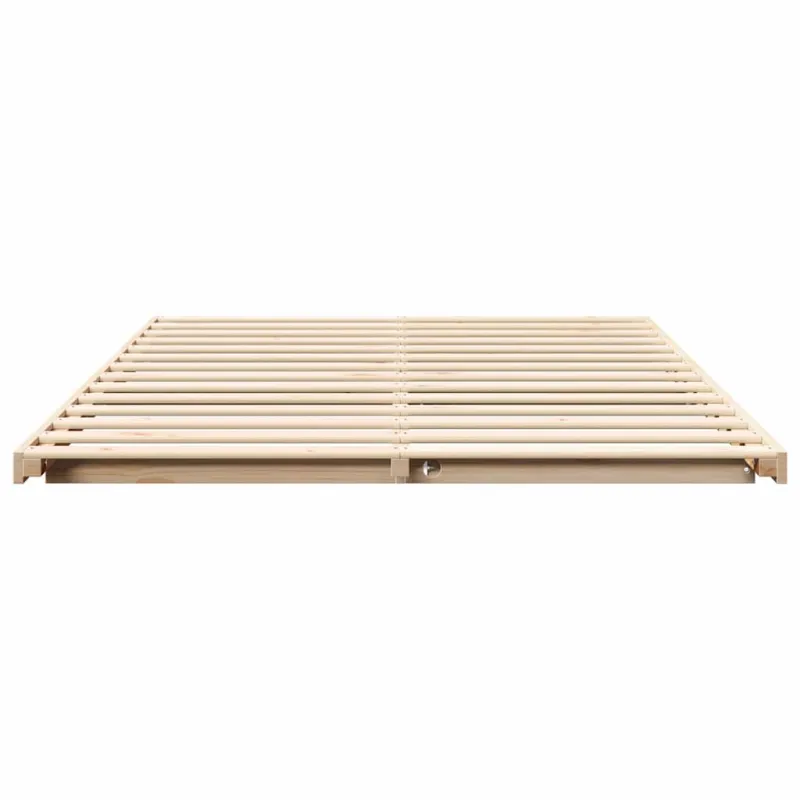 Lovos rėmas Ruda 160 x 220 cm Kietos pušies mediena