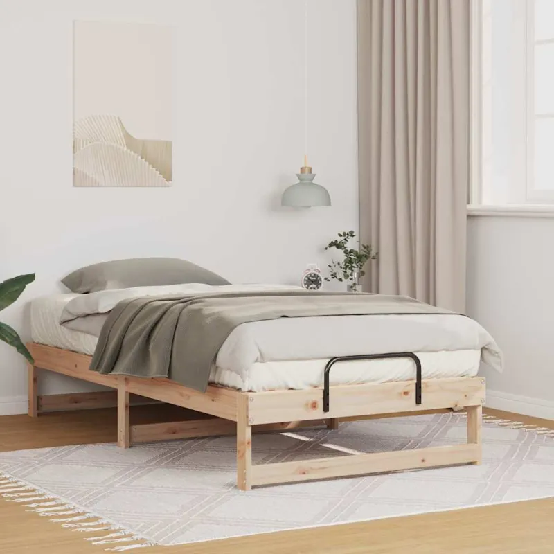 Lovos rėmas Ruda 75 x 190 cm Kietos pušies mediena