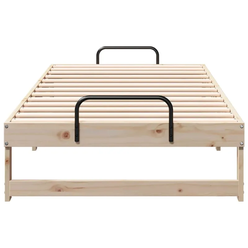 Lovos rėmas Ruda 75 x 190 cm Kietos pušies mediena
